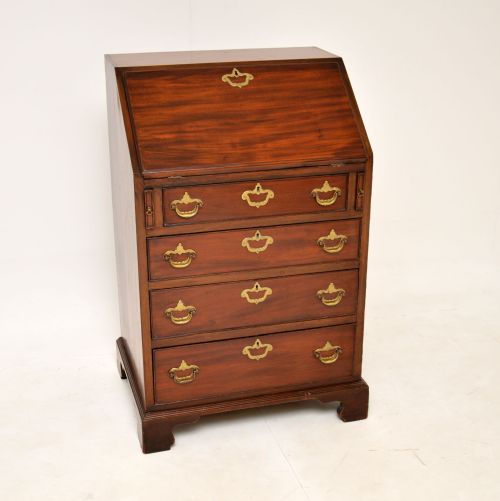 Antique Georgian Period Bureau in Mahogany
