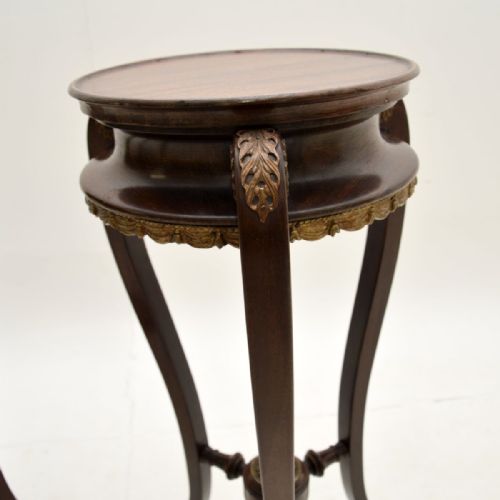 fig 1. Pair of Antique French Mahogany Side Tables