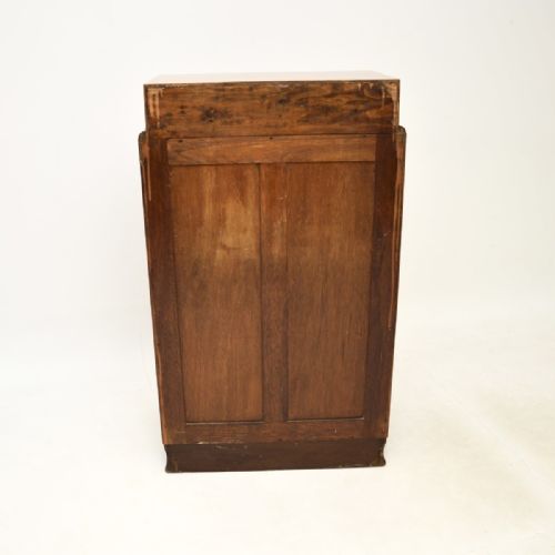 fig 1. Art Deco Burr Elm and Walnut Chest of Drawers