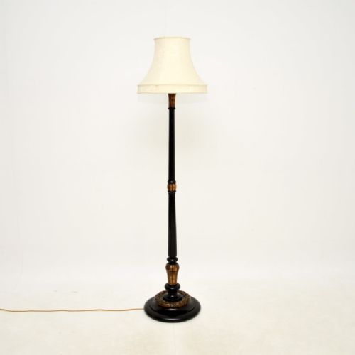 fig 1. Antique Parcel Gilt Floor Lamp