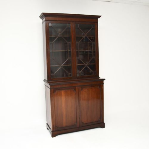 Antique Edwardian Mahogany Bookcase
