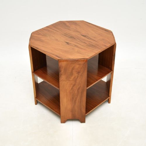 Art Deco Walnut Occasional Coffee / Side Table
