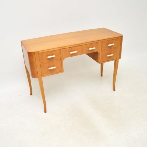 Swedish Art Deco Desk in Satin Birch
