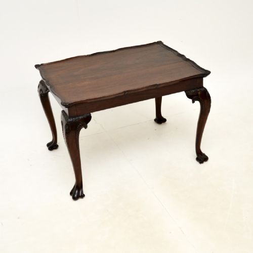 Antique Edwardian Mahogany Coffee Table
