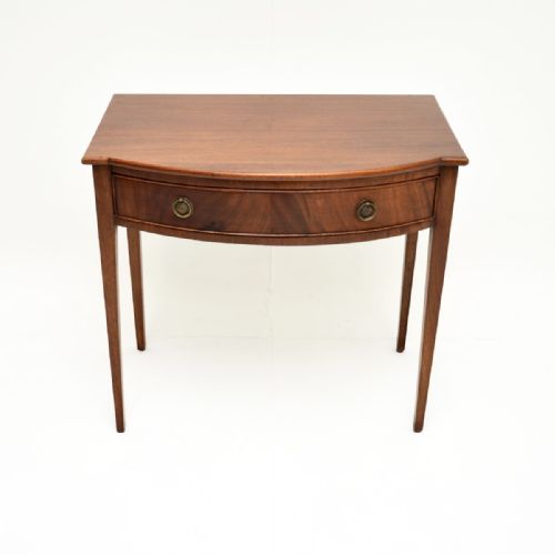 fig 1. Antique Edwardian Mahogany Console Table
