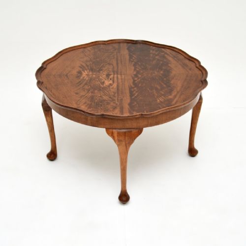 Antique Mahogany Pie Crust Coffee Table
