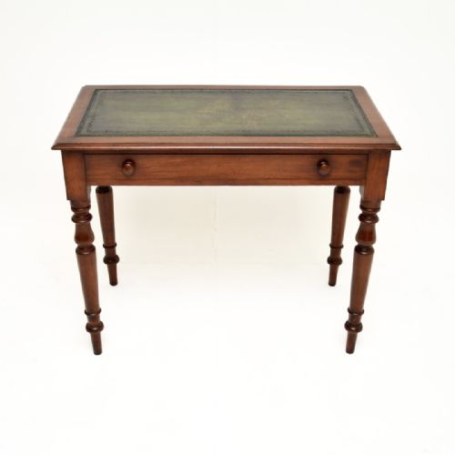 fig 1. Antique Victorian Mahogany Writing Table