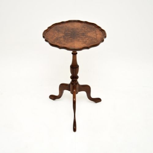 Antique Burr Walnut Wine Table
