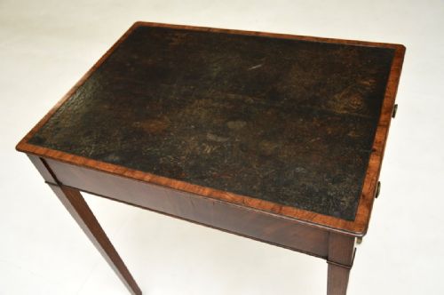 fig 1. Antique Georgian Period Mahogany Side Table