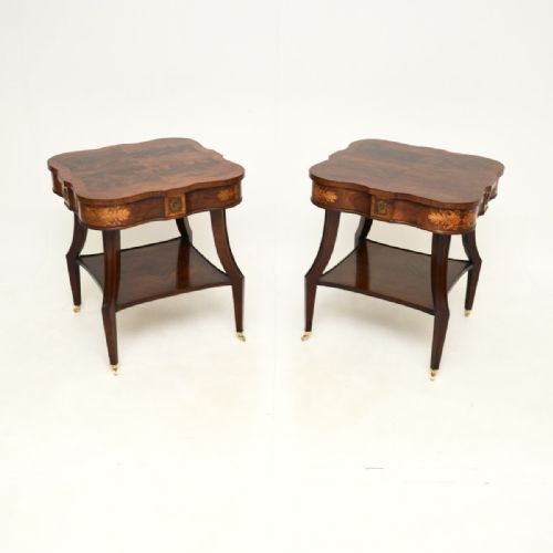 Pair of Antique French Side Tables
