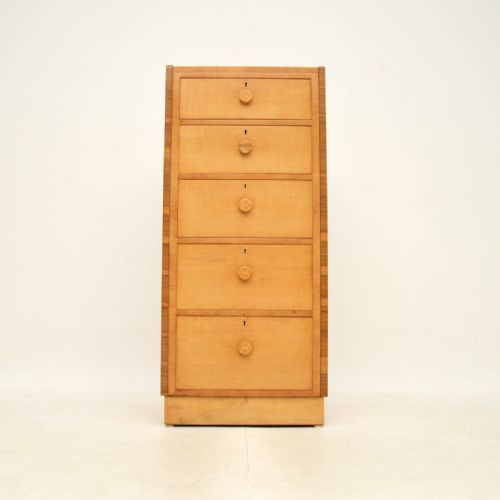 fig 1. Art Deco Sycamore Chest of Drawers by Hille