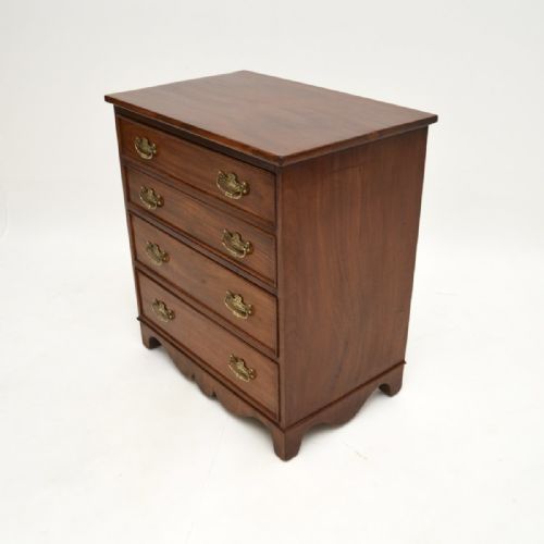 fig 1. Antique Mahogany Chest of Drawers
