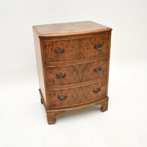 Antique Burr Walnut Chest of Drawers

