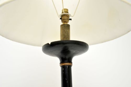 fig 1. Antique Lacquered Chinoiserie Floor Lamp