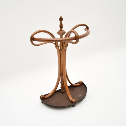 fig 1. Antique Bentwood Umbrella / Stick Stand by Thonet