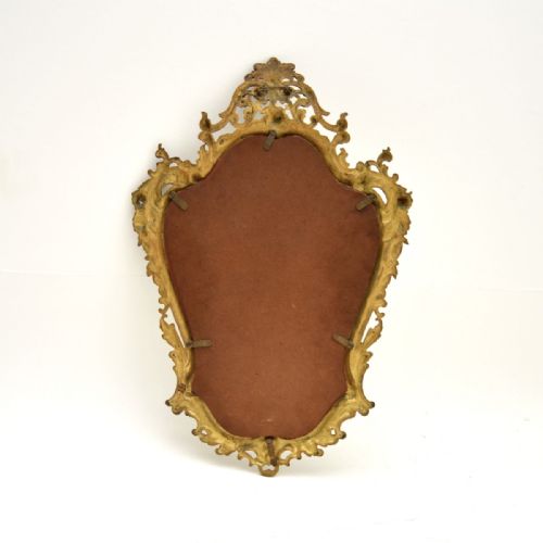 fig 1. Antique French Gilt Bronze Mirror