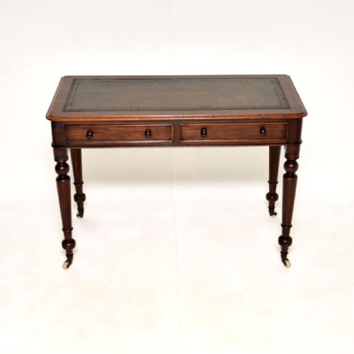 fig 1. Antique Victorian Mahogany Writing Table