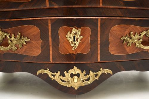 ANTIQUE FRENCH LOUIS XV MARBLE TOP COMMODE BY JACQUES BIRCKL - ADDITIONAL PHOTO 16