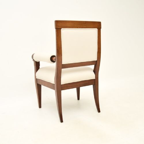 ANTIQUE REGENCY PERIOD MAHOGANY ARMCHAIR - ADDITIONAL PHOTO 8