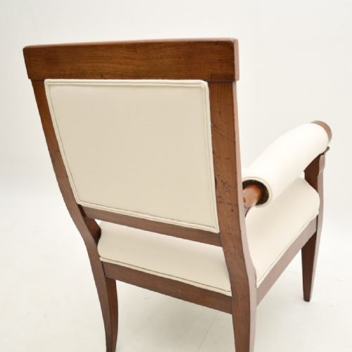 ANTIQUE REGENCY PERIOD MAHOGANY ARMCHAIR - ADDITIONAL PHOTO 10
