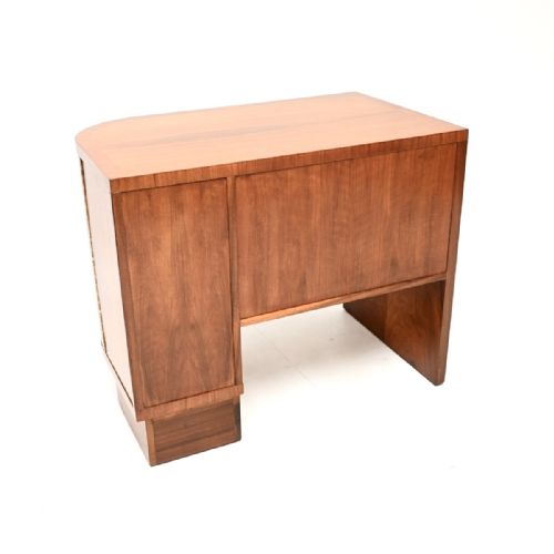 ART DECO FIGURED WALNUT DESK - ADDITIONAL PHOTO 6