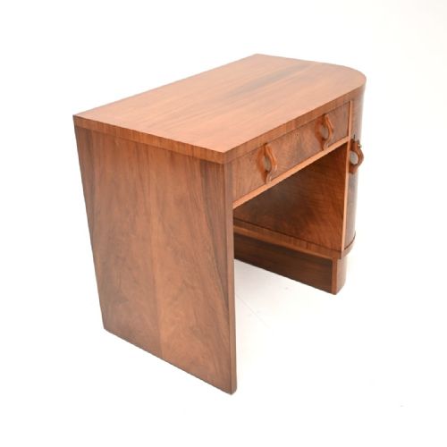 ART DECO FIGURED WALNUT DESK - ADDITIONAL PHOTO 10