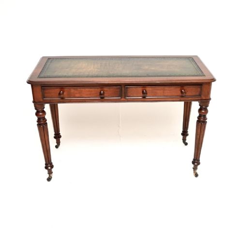 fig 1. Antique Victorian Mahogany Writing Table