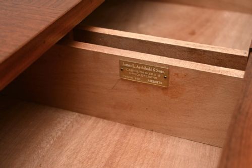 ART DECO FIGURED WALNUT DESK - ADDITIONAL PHOTO 8