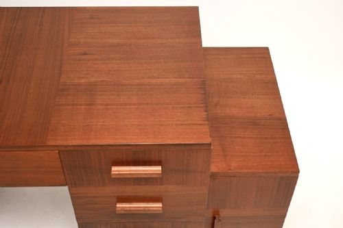 ART DECO FIGURED WALNUT DESK - ADDITIONAL PHOTO 10