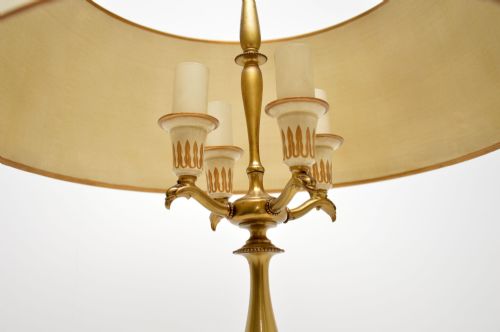 ANTIQUE FRENCH NEOCLASSICAL TOLE FLOOR LAMP - ADDITIONAL PHOTO 6