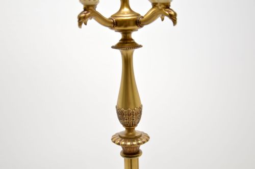 ANTIQUE FRENCH NEOCLASSICAL TOLE FLOOR LAMP - ADDITIONAL PHOTO 10