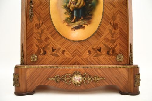 ANTIQUE FRENCH MARBLE TOP CABINET - ADDITIONAL PHOTO 5