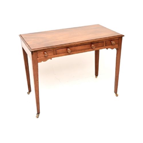 ANTIQUE GEORGIAN PERIOD MAHOGANY WRITING TABLE
