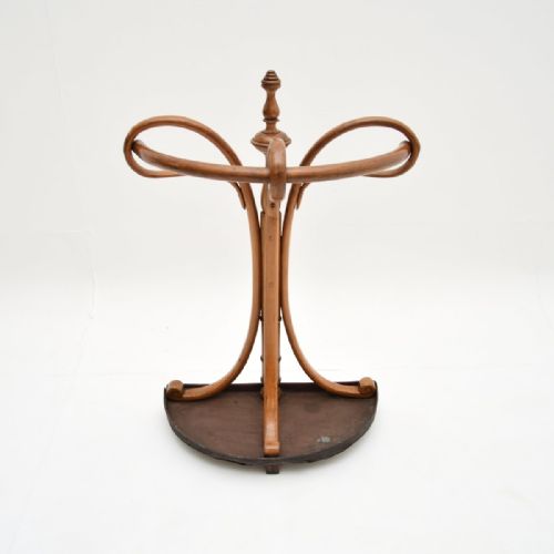 ANTIQUE BENTWOOD UMBRELLA STICK STAND BY THONET - ADDITIONAL PHOTO 1