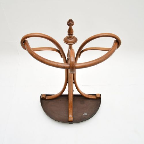 ANTIQUE BENTWOOD UMBRELLA STICK STAND BY THONET - ADDITIONAL PHOTO 3