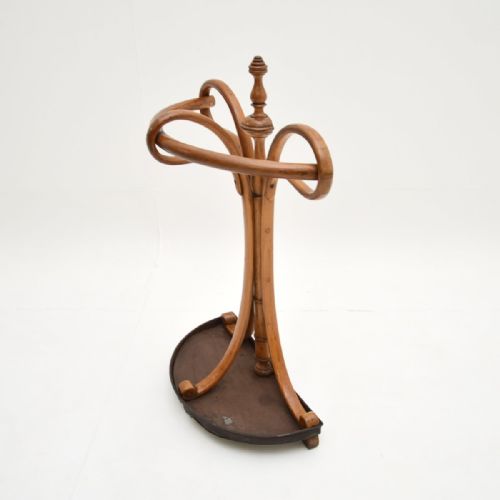 ANTIQUE BENTWOOD UMBRELLA STICK STAND BY THONET - ADDITIONAL PHOTO 7