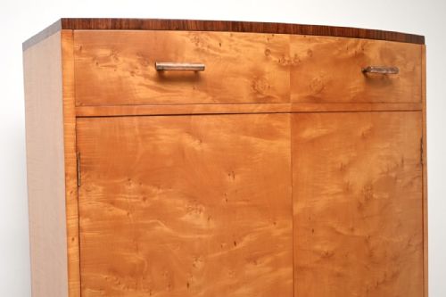 ART DECO SATIN BIRCH AND WALNUT COMPACTUM WARDROBE - ADDITIONAL PHOTO 4