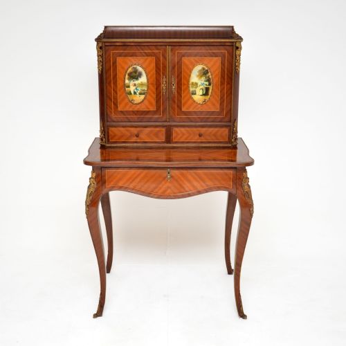 ANTIQUE FRENCH ORMOLU MOUNTED ESCRITOIRE DESK - ADDITIONAL PHOTO 6