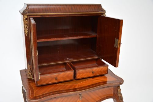 ANTIQUE FRENCH ORMOLU MOUNTED ESCRITOIRE DESK - ADDITIONAL PHOTO 9