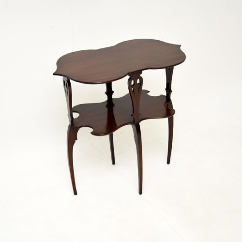 ANTIQUE MAHOGANY OCCASIONAL SIDE TABLE