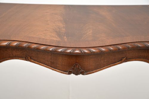 ANTIQUE MAHOGANY CONSOLE SIDE TABLE - ADDITIONAL PHOTO 5