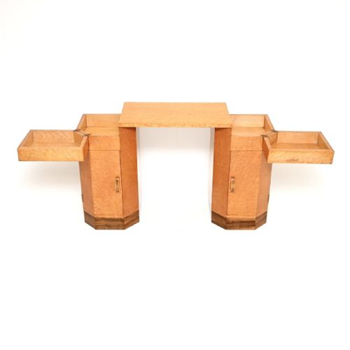 Art Deco Birdseye Maple Dressing Table
