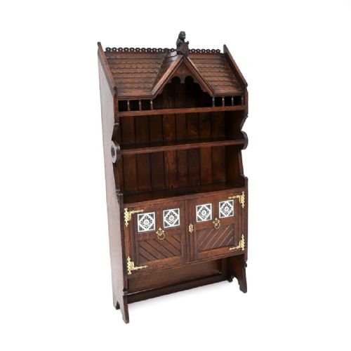 Antique Aesthetic Movement Cabinet by John Moyr Smith
