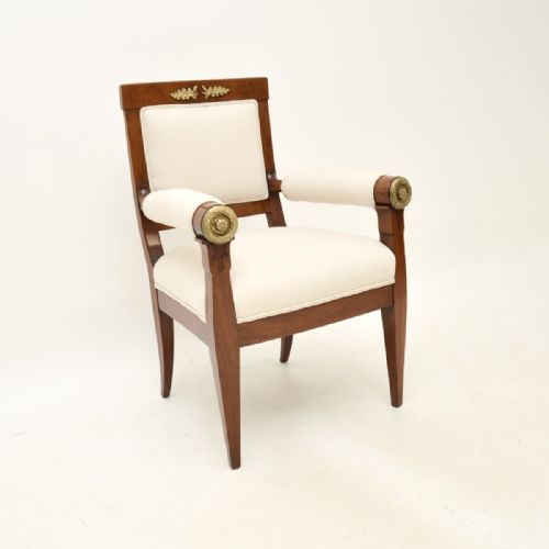 Antique Regency Period Mahogany Armchair
