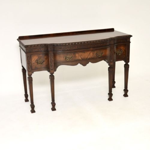 Antique Mahogany Georgian Style Console Table
