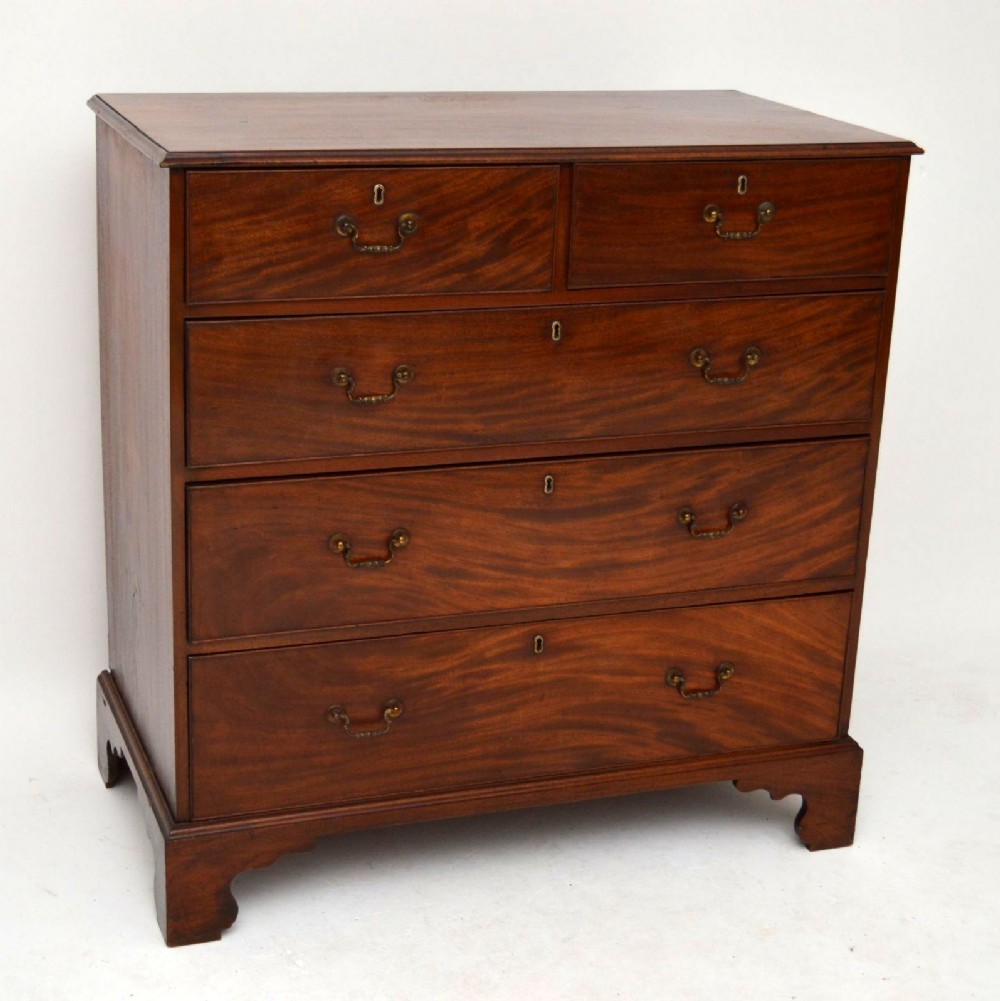 Antique Georgian Mahogany Chest of Drawers