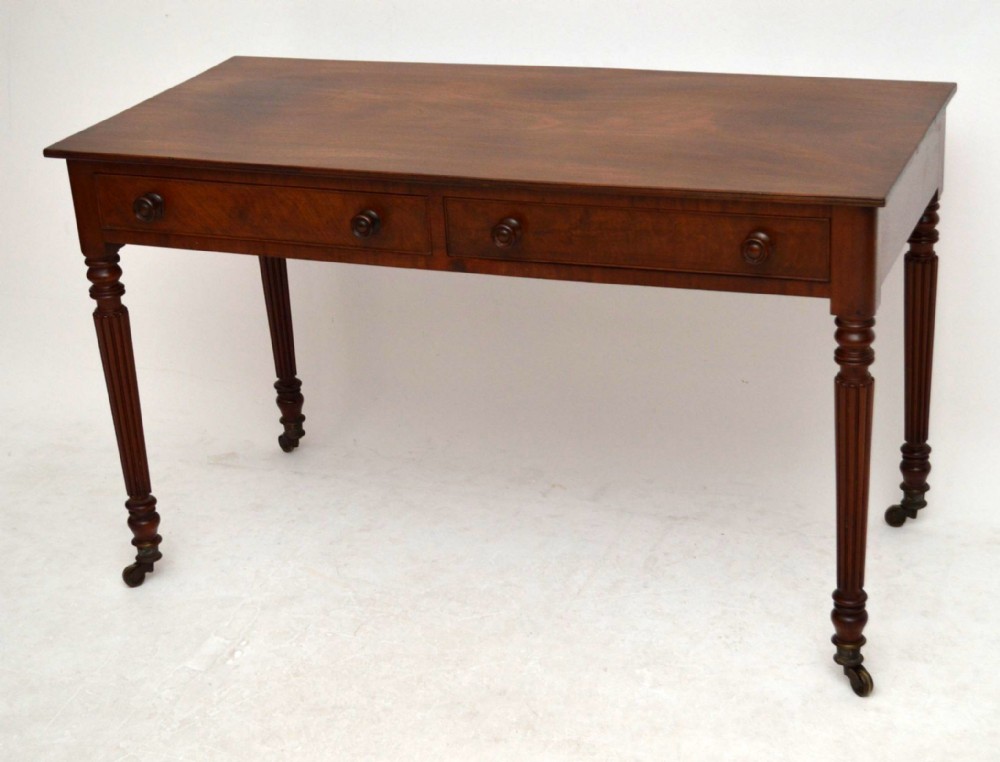 Antique Mahogany Writing Table, Side Table or Dressing Table