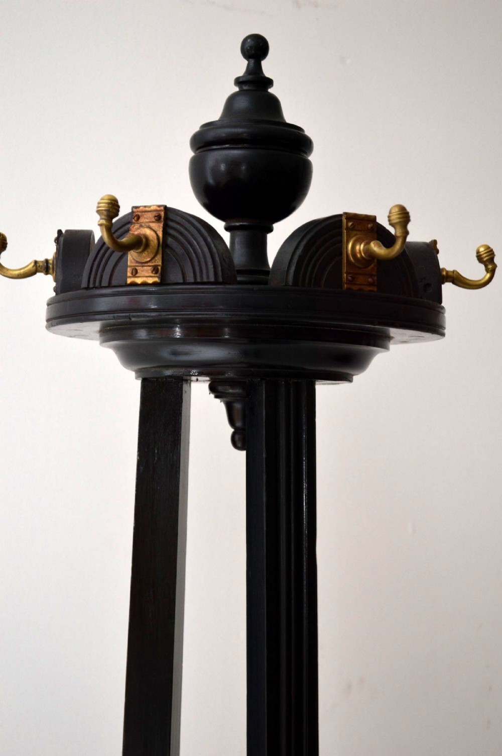 Antique Victorian Ebonised Hat or Coat Stand