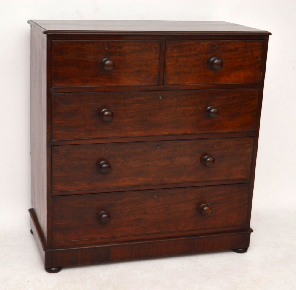 Antique Victorian Mahogany Chest of Drawers