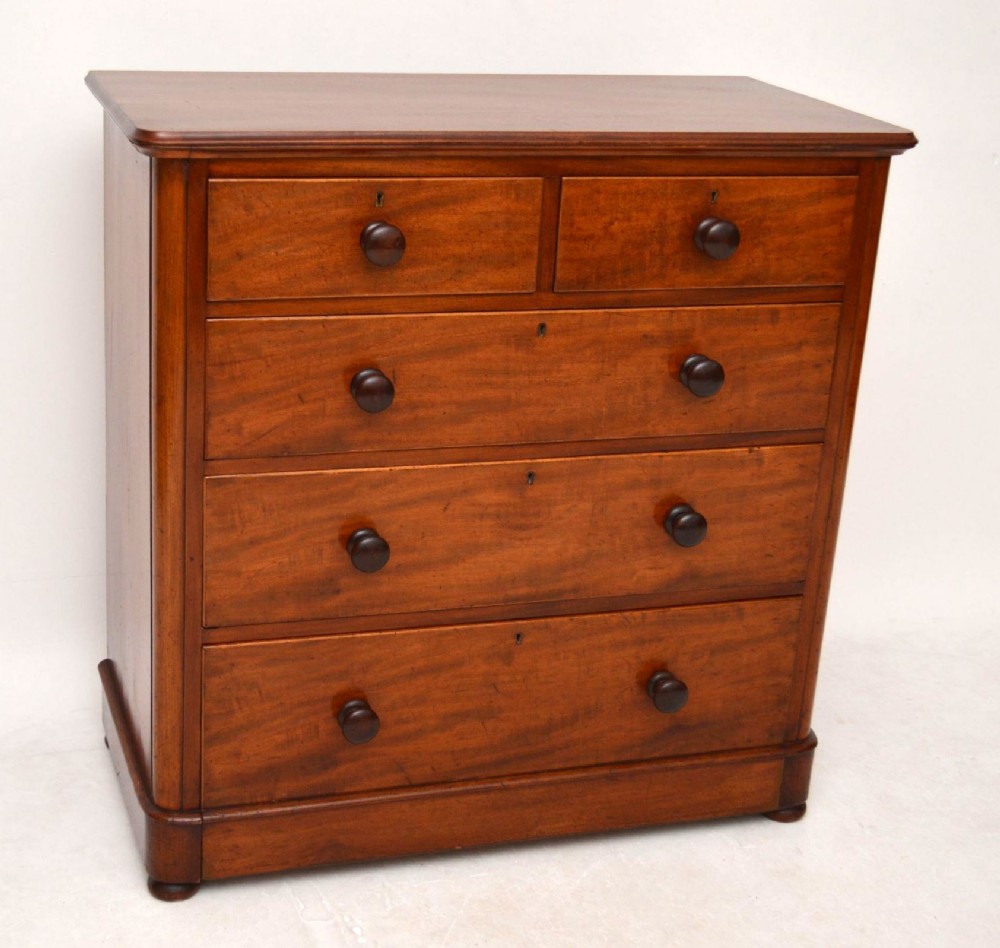 Antique Victorian Mahogany Chest of Drawers